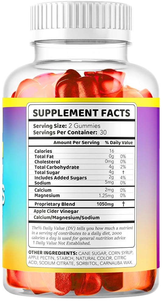 LIVORKA Baja Slim Keto Gummies with Apple Cider Vinegar - 180 Gummies - image 6