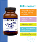 Twinlab Potassium Capsules - 540 Count - image 3