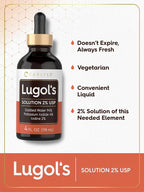 Carlyle Lugol's Iodine 2% Liquid - 4 fl oz - image 4