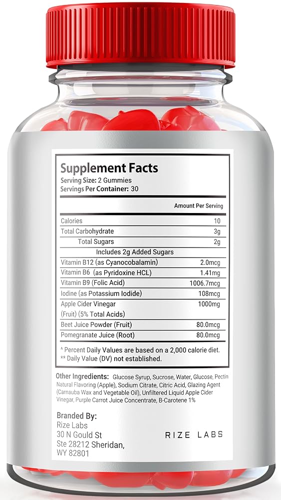 rize labs Destiny Keto+ACV Gummies for Weight Loss - 120 Gummies - image 2