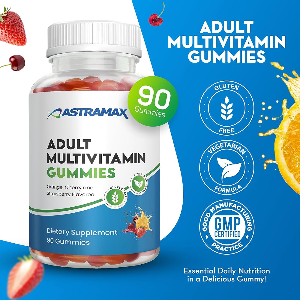 Astramax Adult Multivitamin Gummies - 90 Count - image 3
