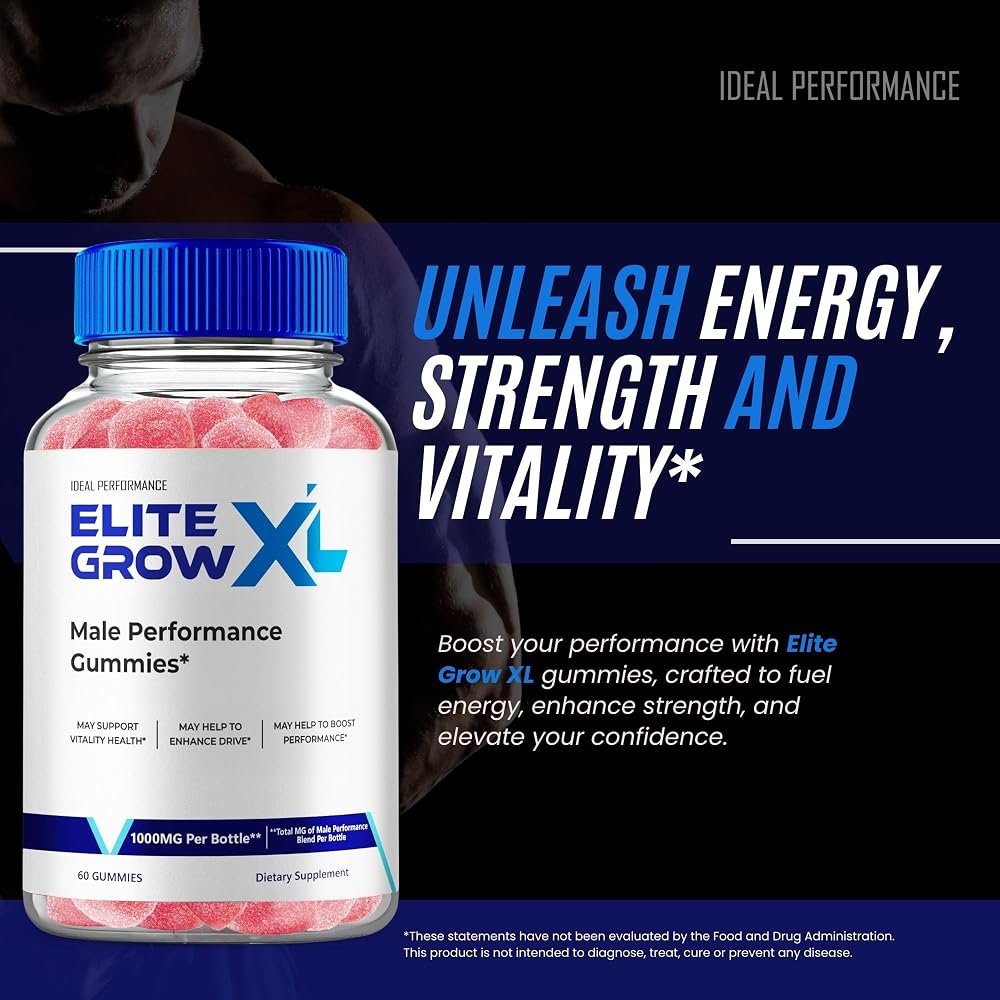 IDEAL PERFORMANCE Elite Grow XL Gummies for Men - 180 Count - image 5