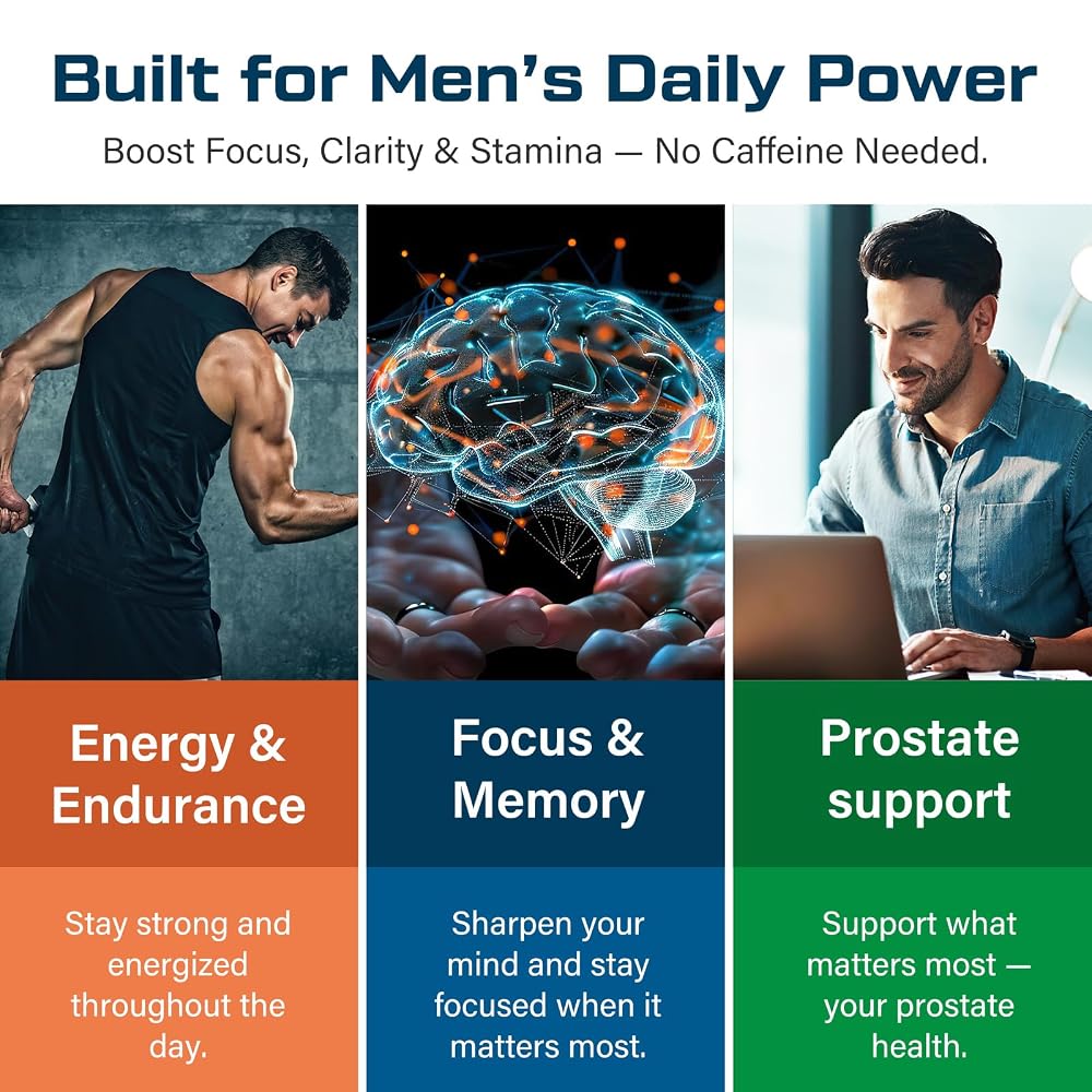 ThrivyThystle Multivitamin for Men 50+ with Methylated B12 & Folate