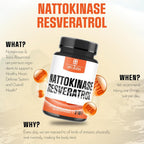 WELBUDA Nattokinase Supplement with Trans-Resveratrol - 30 Capsules - image 5