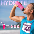 Wellgenix Hydrate48 Electrolyte Powder Sugar-Free - 15 Packets - image 5