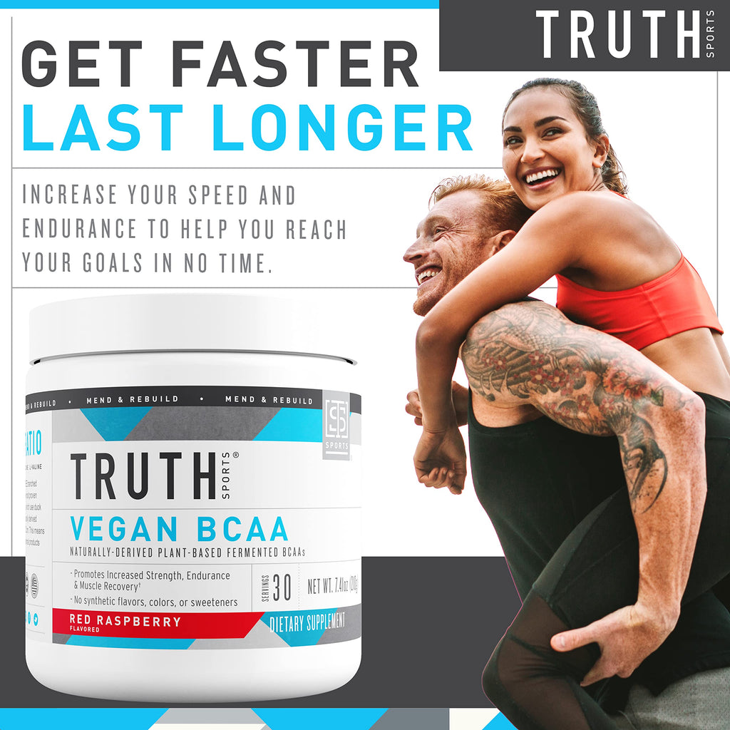 Truth Nutrition Vegan BCAA Powder 2:1:1 Ratio - 30 Servings - image 5