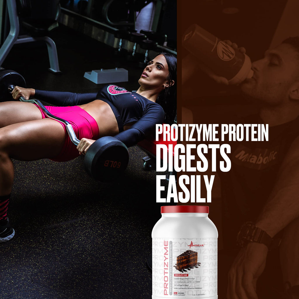 Metabolic Nutrition Protizyme 100% Whey Protein Powder - 4 Pound - image 7