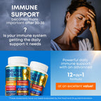 NUTRALIZIZER Immune Support Supplement with Turmeric & Vitamin C - 120 Capsules - image 4