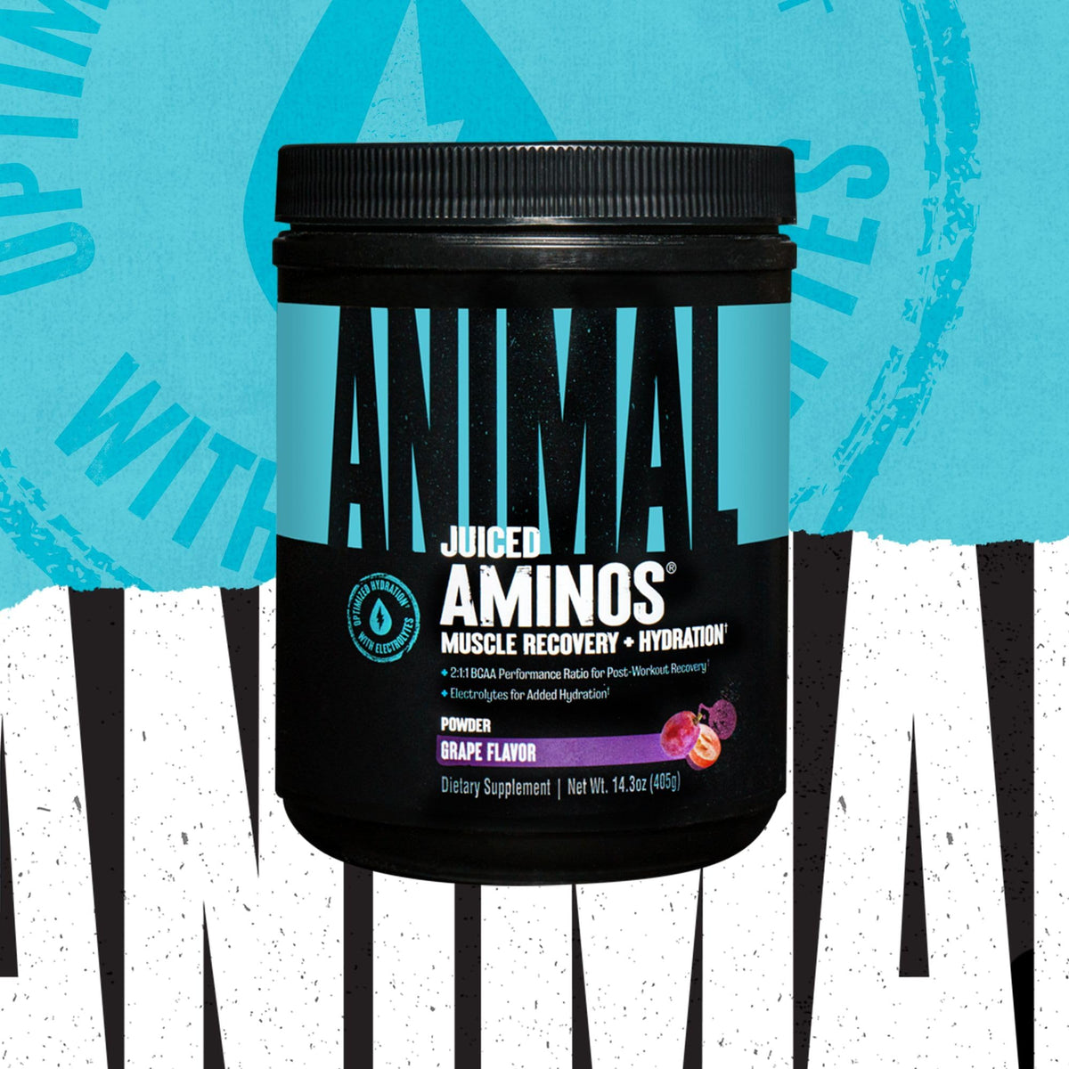 Animal Juiced Amino Acids - BCAA Powder EAA Matrix Plus Hydration