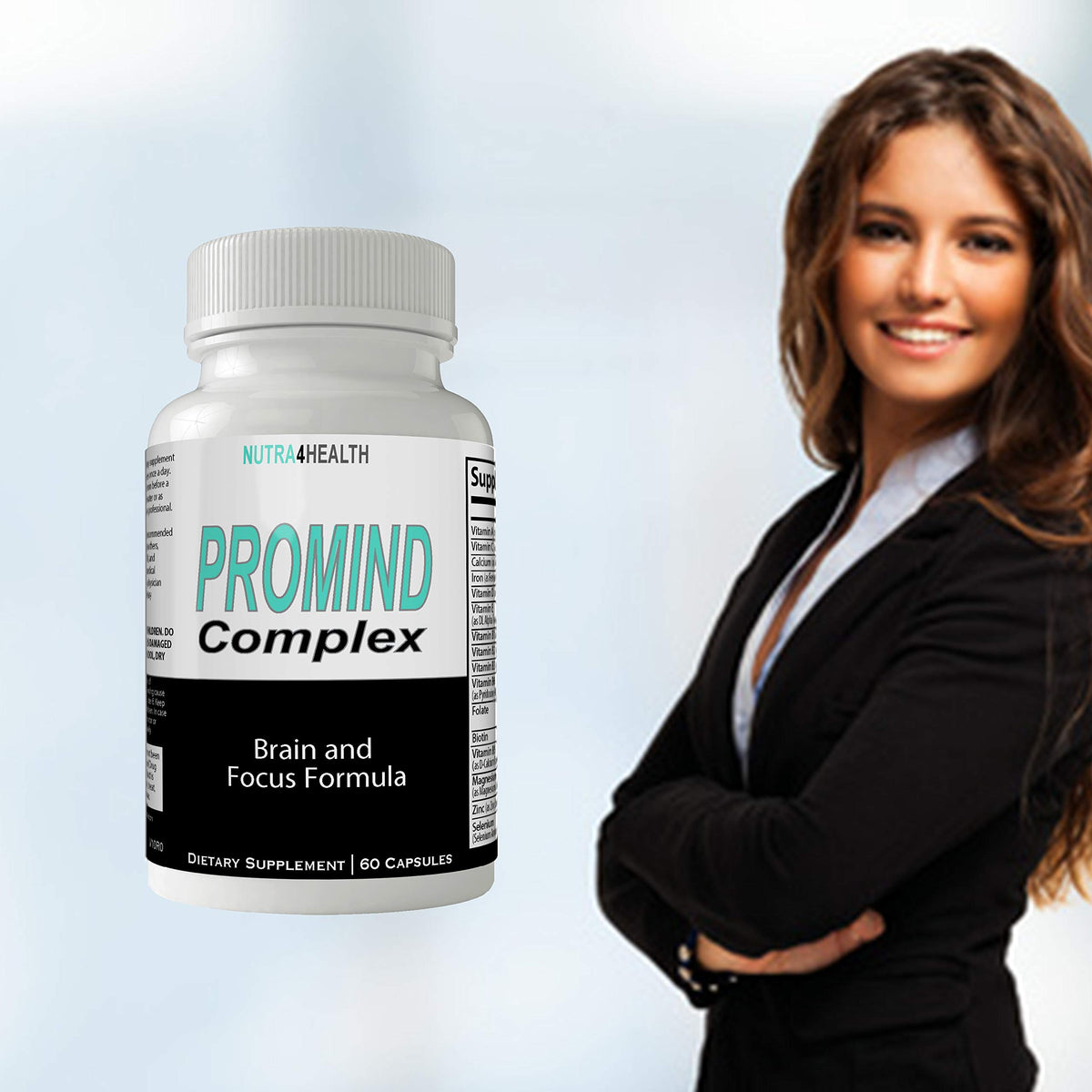 Nutra4health Pro Mind Complex Nootropic Brain Booster - 60 Capsules - image 7