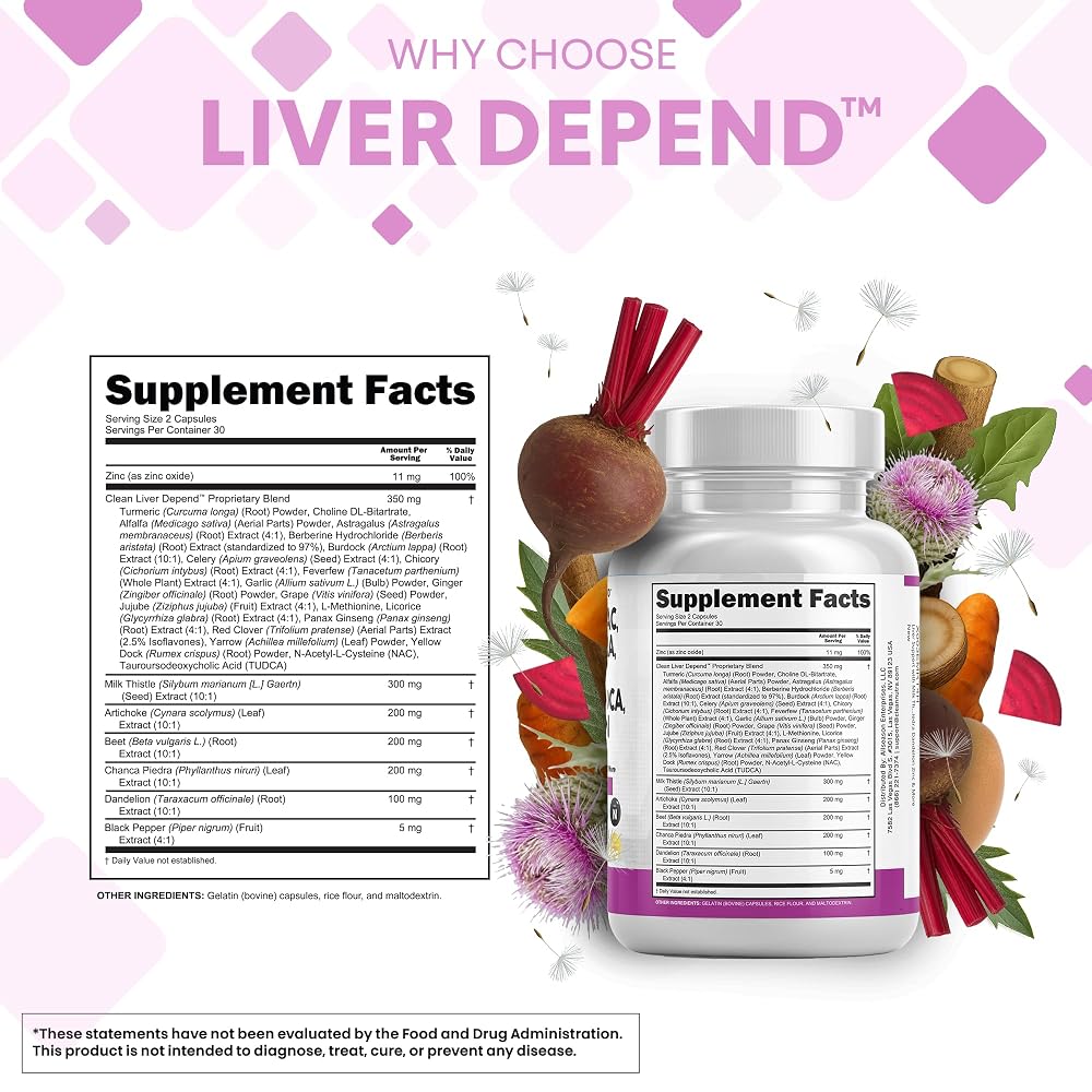 Clean Nutraceuticals Liver Defend Milk Thistle NAC Supplement - 120 Capsules - image 4