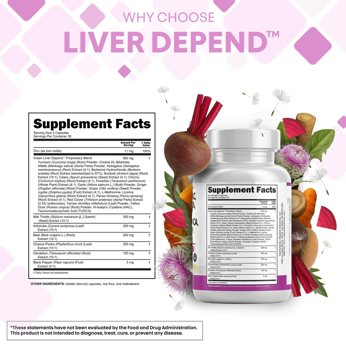 Clean Nutraceuticals Liver Depend Milk Thistle NAC - 60 Capsules - image 5