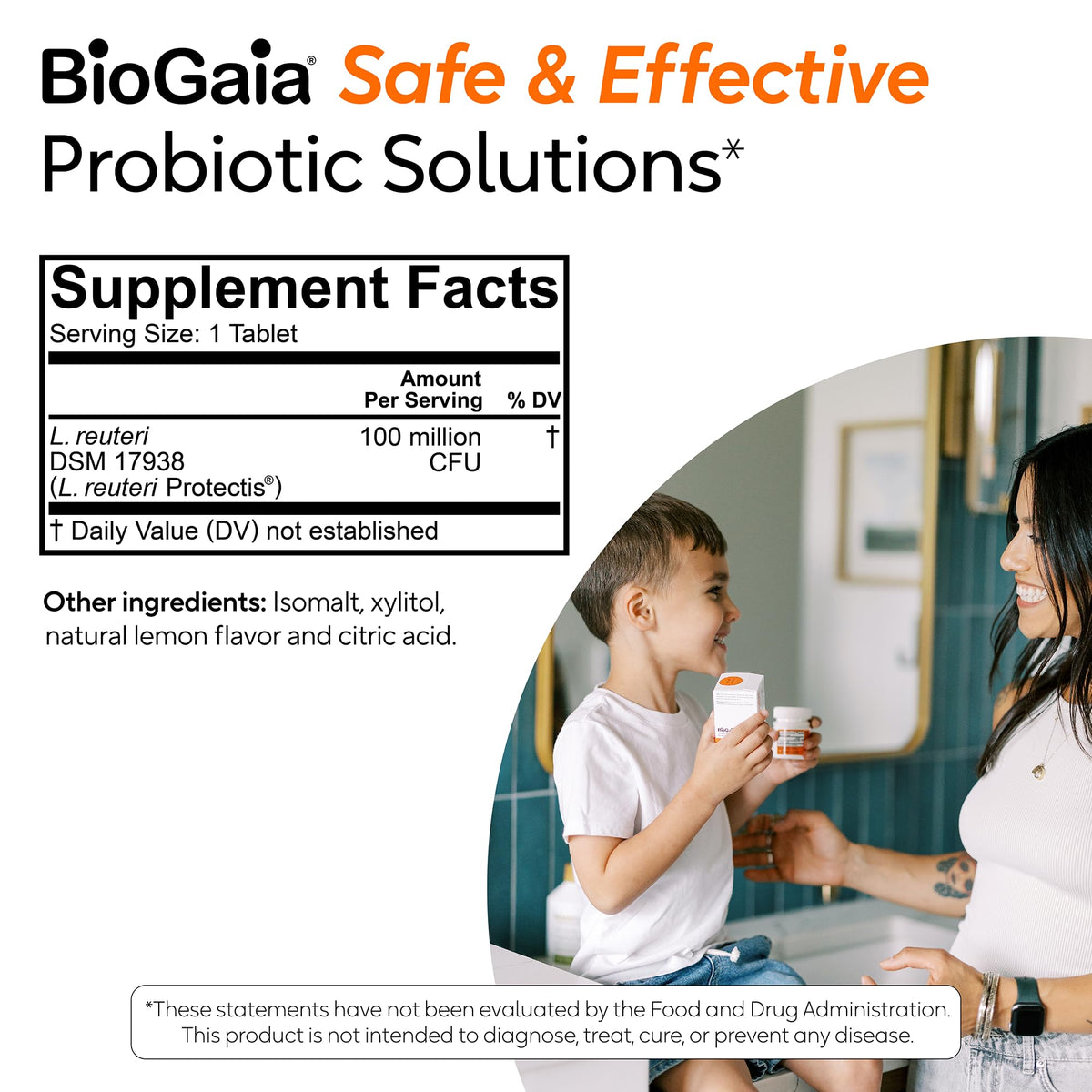 BioGaia Probiotic Chewable Tablets for Digestive Health - 30 Count - image 8