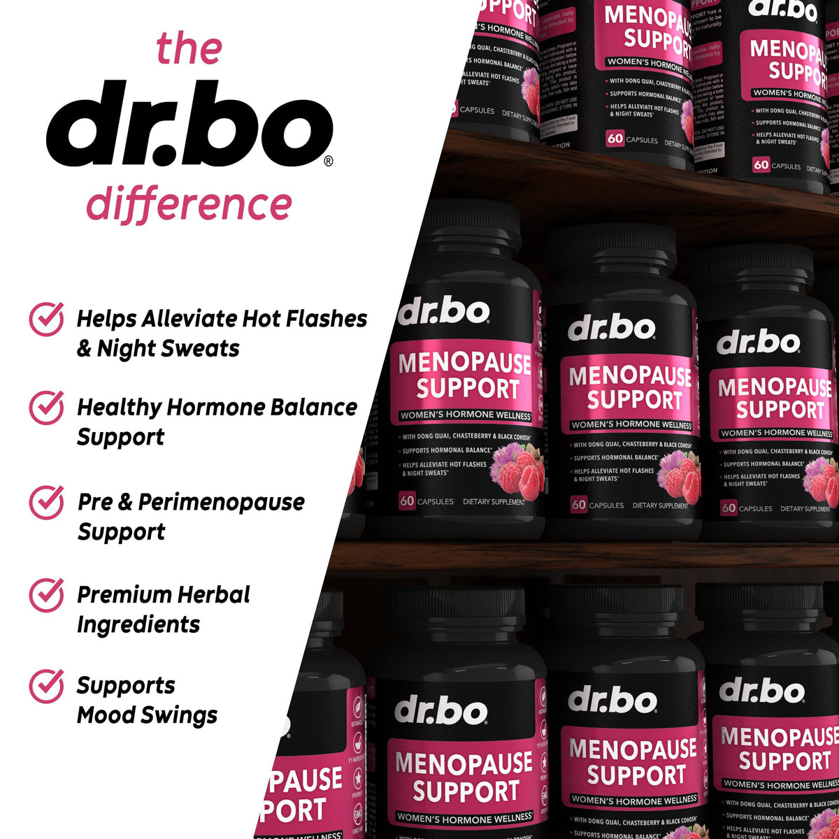 DR. BO Menopause Support Supplement - 60 Capsules - image 4