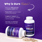 Paleovalley 100% Grass Fed Organ Complex - 168 Capsules - image 5
