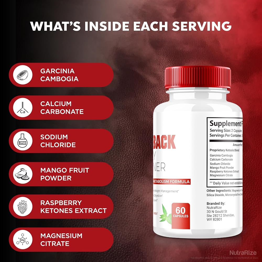 NutraRize Outback Belly Burner Keto Capsules - 60 Capsules - image 5