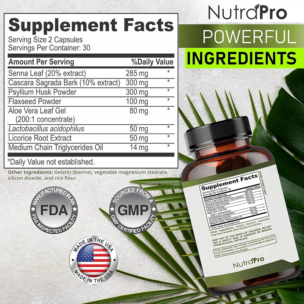 NutraPro 15 Day Gut Cleanse Detox for Women & Men - Advanced 15 Days - image 5