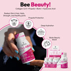 Bee and You Collagen Liquid Shot with Vitamin C and Biotin - 12 Pack - image 4