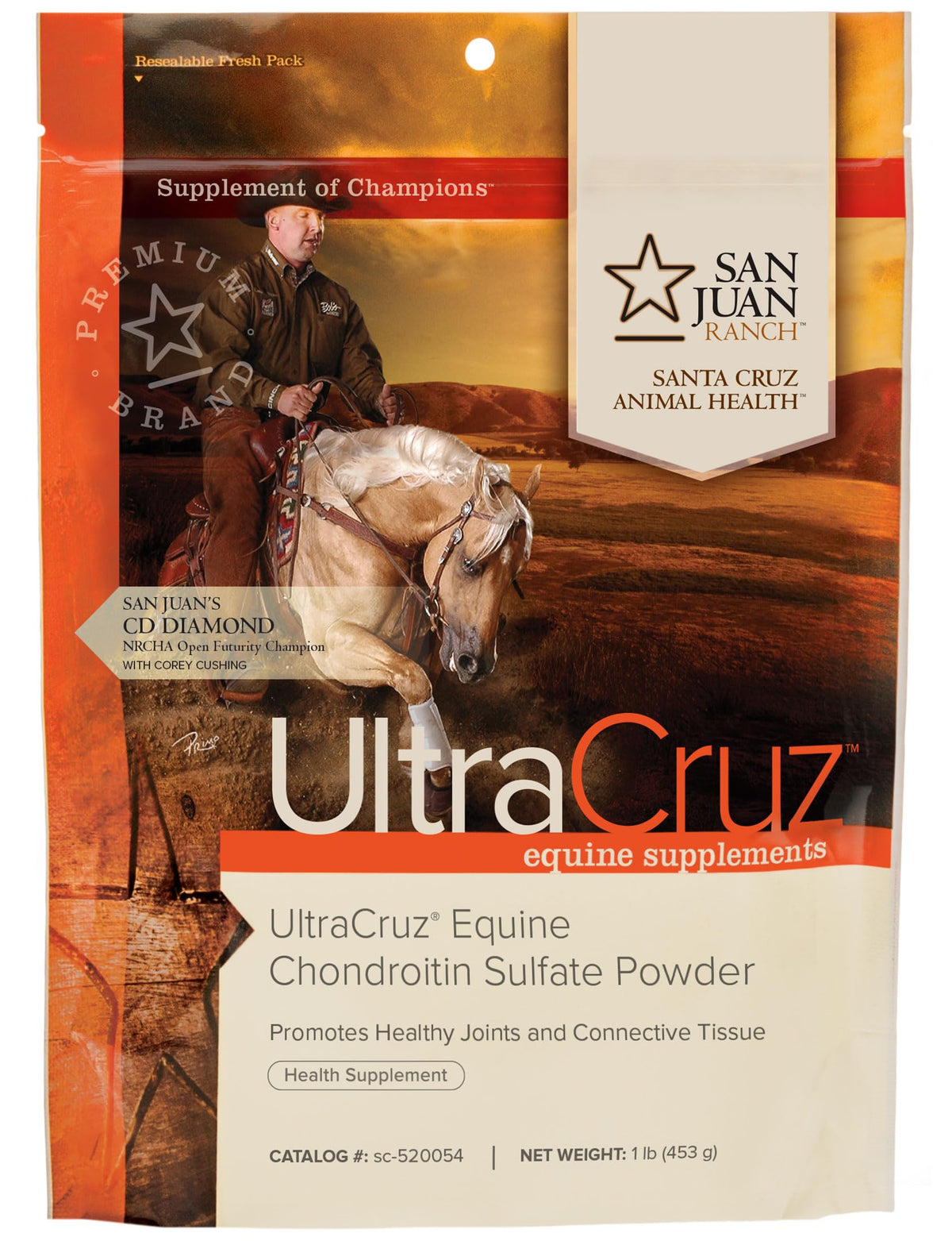 UltraCruz Equine Chondroitin Sulfate Powder - 1 lb - image 2