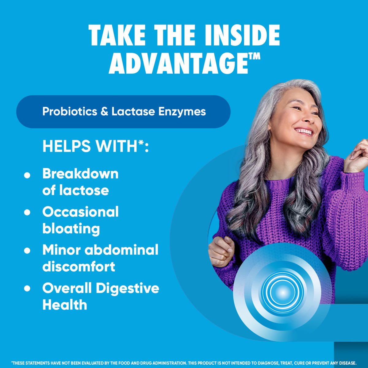 Digestive Advantage Probiotics + Lactase Digestive Enzymes
