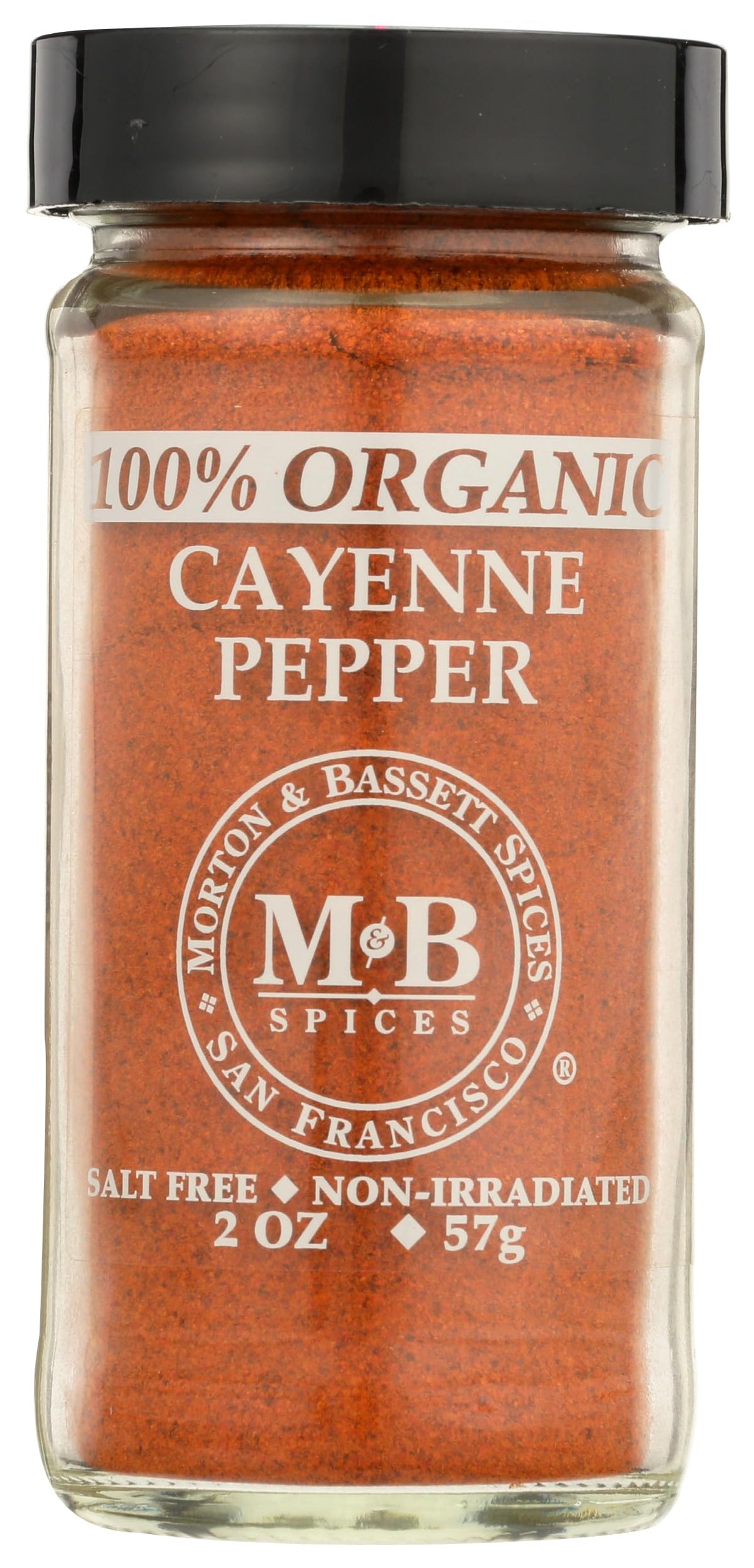 Morton & Bassett Organic Cayenne Powder - 2 Oz