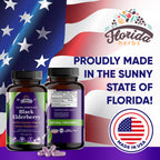 FLORIDA HERBS Black Elderberry Capsules - 180 Vegan Capsules - image 4