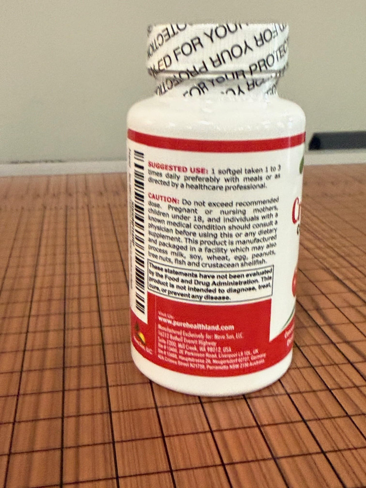Pure Healthland Cranberry Concentrate 252mg - 60 Softgels - image 8