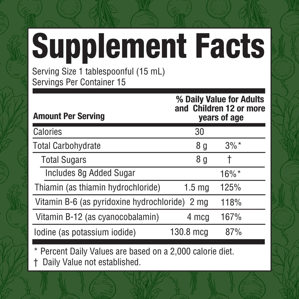 Rabano Yodado Iodine Supplement Liquid - 8 fl oz - image 9