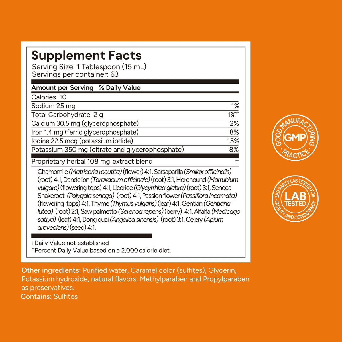 Univera Liquid Potassium & Electrolyte Mineral Supplement - 32 fl oz - image 2