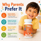 VAL Happy Kids Iron Supplements Chewable Tablets - 60 Count - image 2