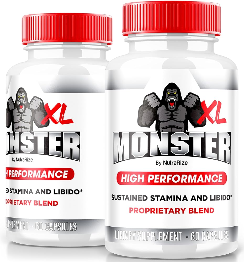 NutraRize Monster XL Capsules for Men - 120 Capsules