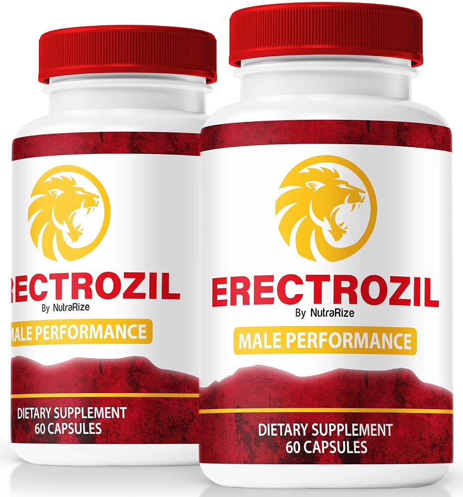 NutraRize Erectrozil Pills for Men Stamina Support - 120 Capsules