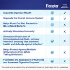 Florastor Probiotic Saccharomyces boulardii for Digestive Health - 20 Capsules - image 7