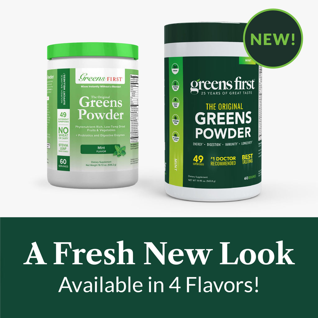 Greens First Original Greens Powder - 49 Superfoods - Organic Fruits