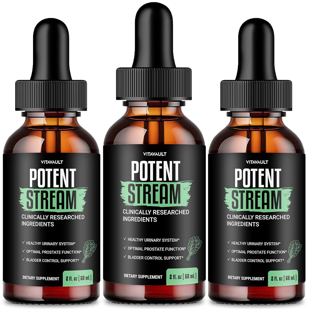 Vitavault Potent Stream Drops Prostate Health Supplement - 6 Fl Oz