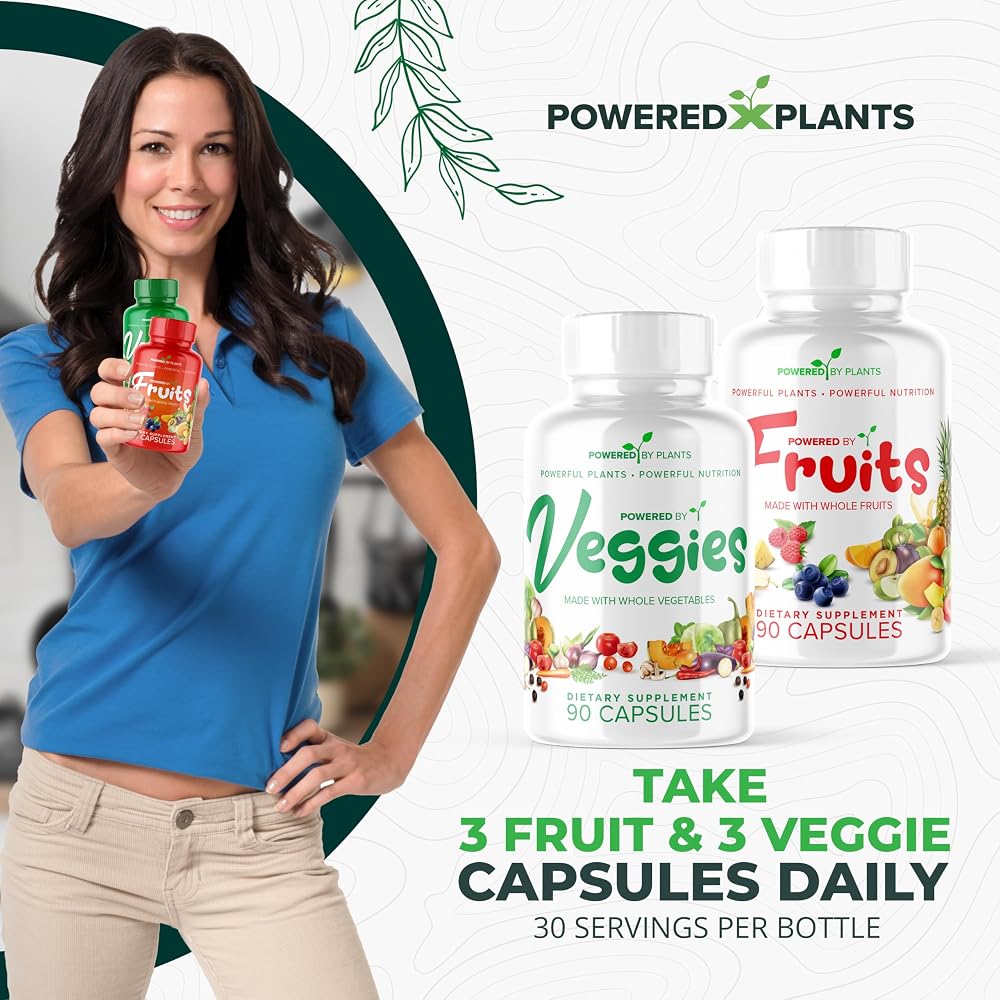 POWERED X PLANTS Fruit & Veggies Capsules - image 8