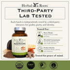 Herbal Roots Organic Mushroom Capsules Immune Support - 60 Vegan Capsules - image 6