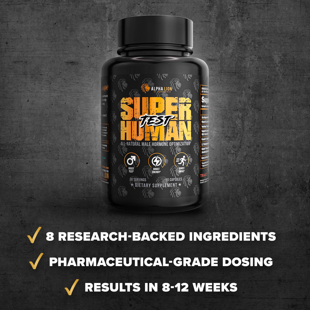 ALPHA LION Superhuman Test Natural Testosterone Booster - 30 Capsules - image 4