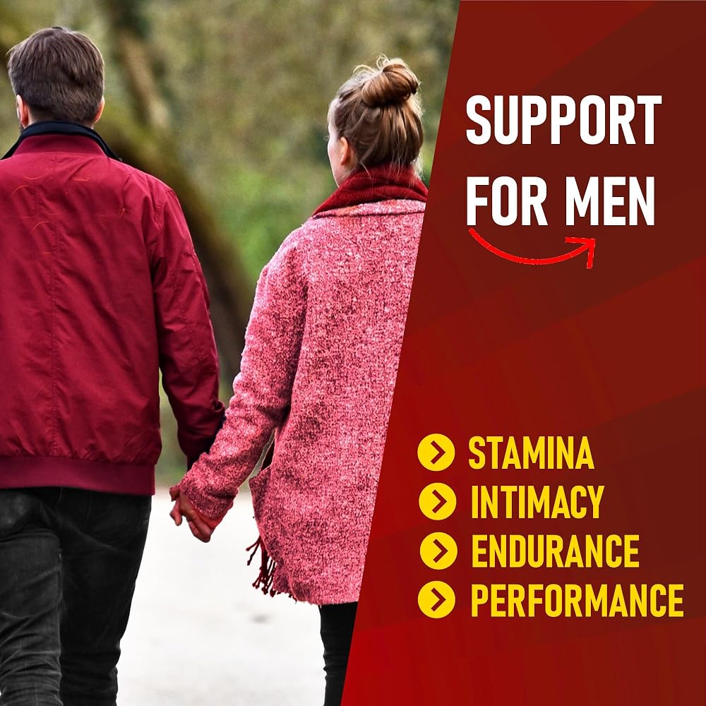 GLADTON Rugged Male Stamina & Performance Support - 10 Capsules - image 3
