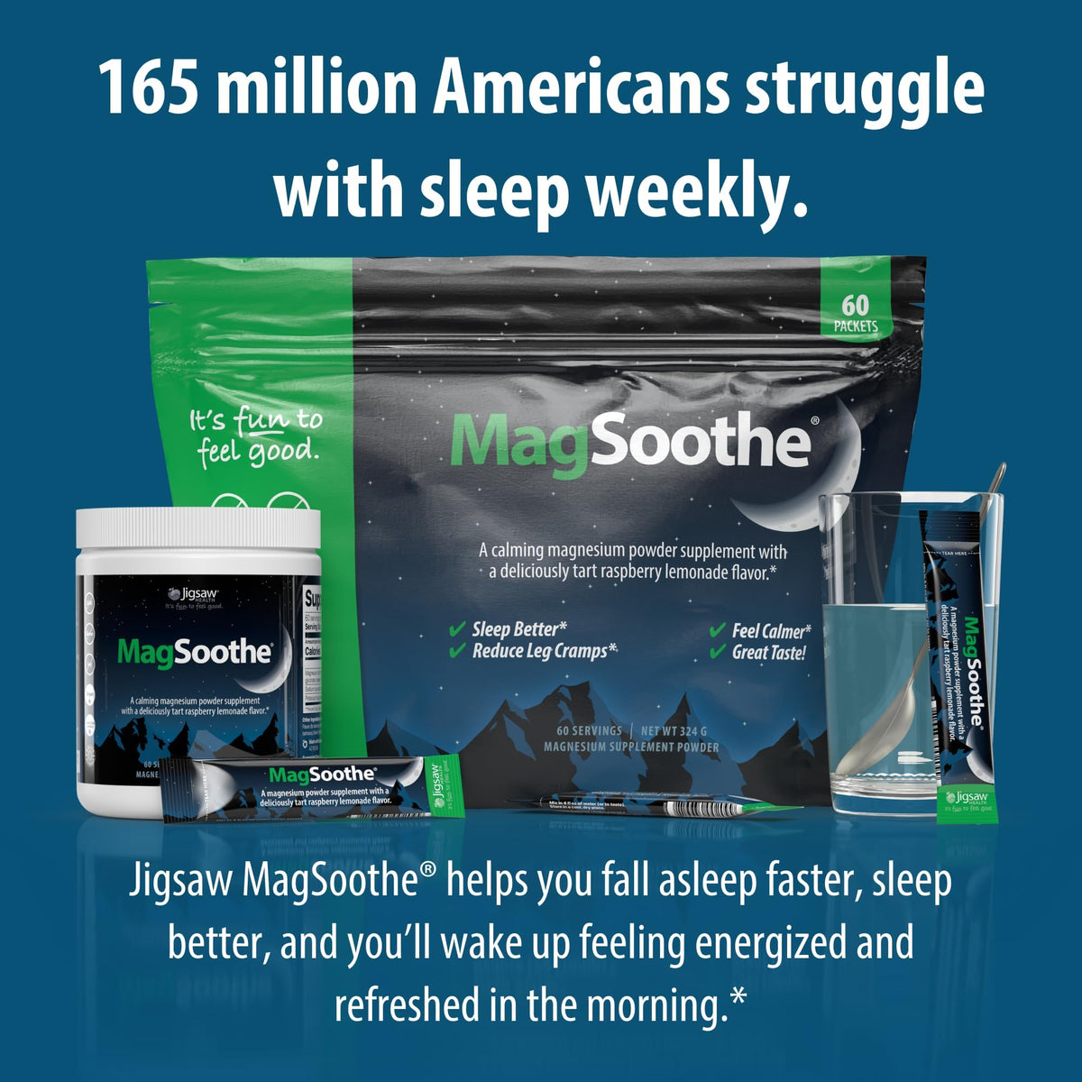 Jigsaw Health MagSoothe Magnesium Glycinate Powder - 60 Servings - image 5