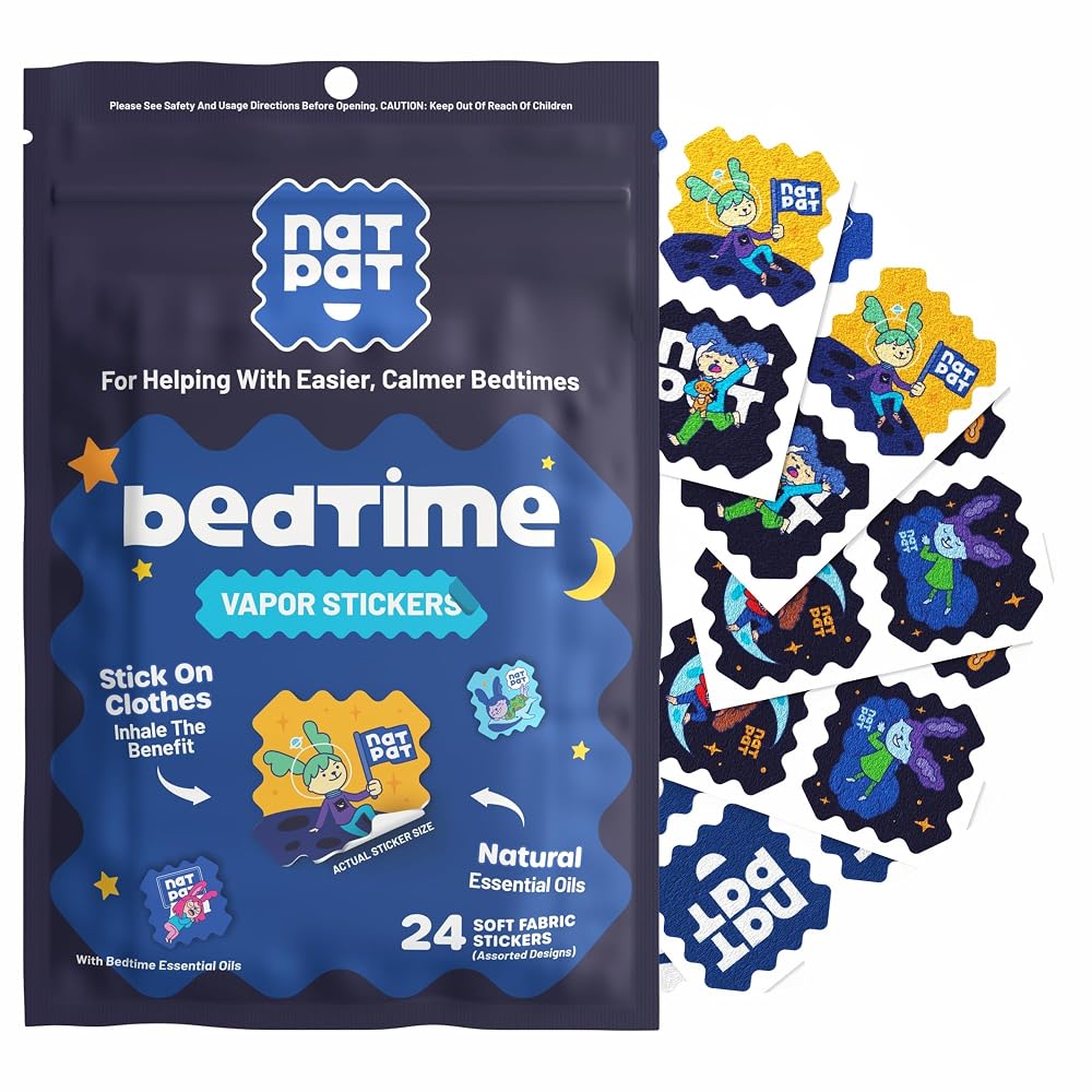 BUZZPATCH Bedtime Sleepy Patch Sleep Stickers - 24 Count