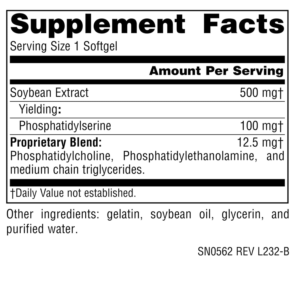 Source Naturals Phosphatidyl Serine Complex, 500mg