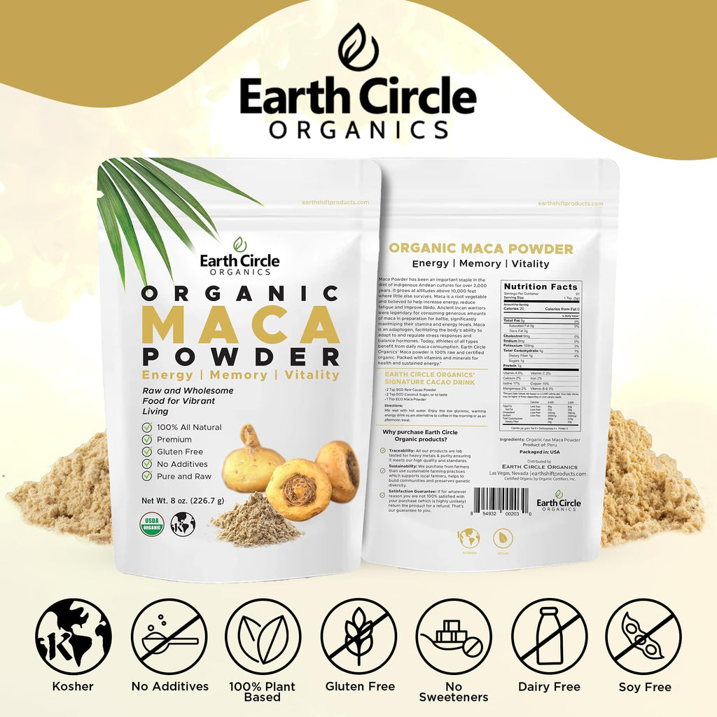 Earth Circle Organics - Organic Maca Root Powder