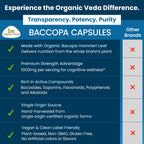 Organic Veda Bacopa Monnieri Brahmi Supplement - 120 Vegan Capsules - image 8