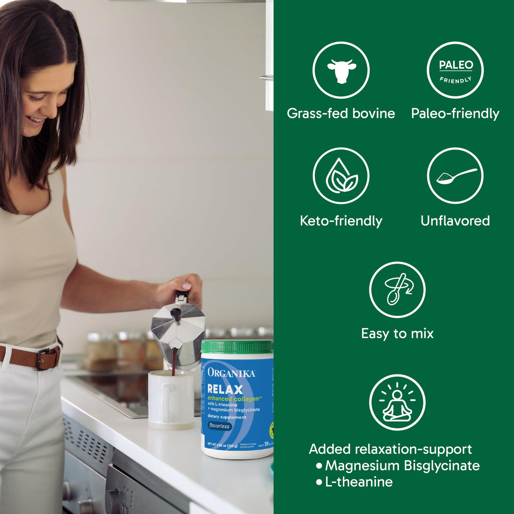 Organika Enhanced Hydrolyzed Collagen Peptides Powder