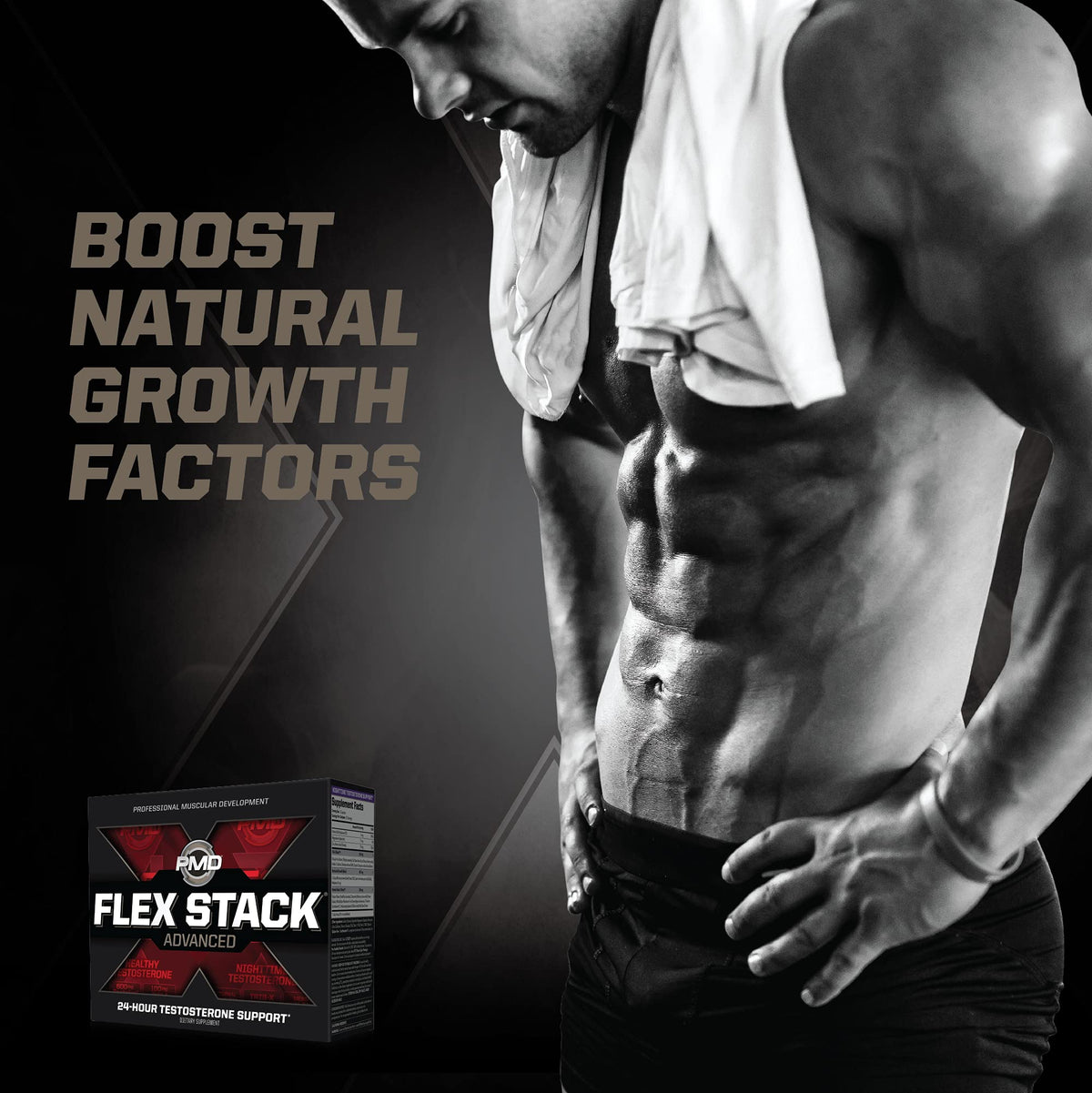 PMD Sports Flex Stack Advanced Testosterone Booster - 90 T-Gels/90 Capsules - image 9