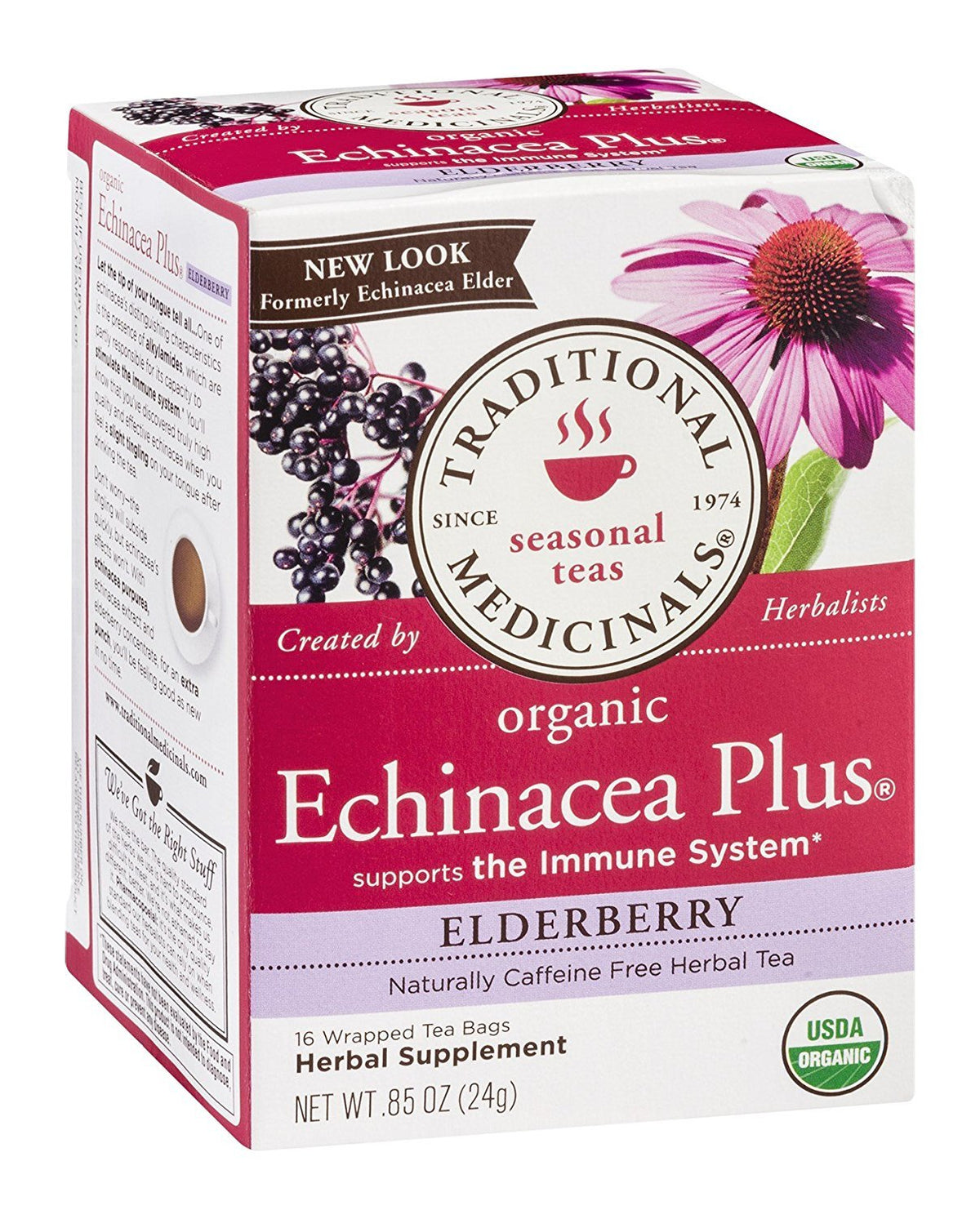 Traditional Medicinals Echinacea Elder Herbal Tea