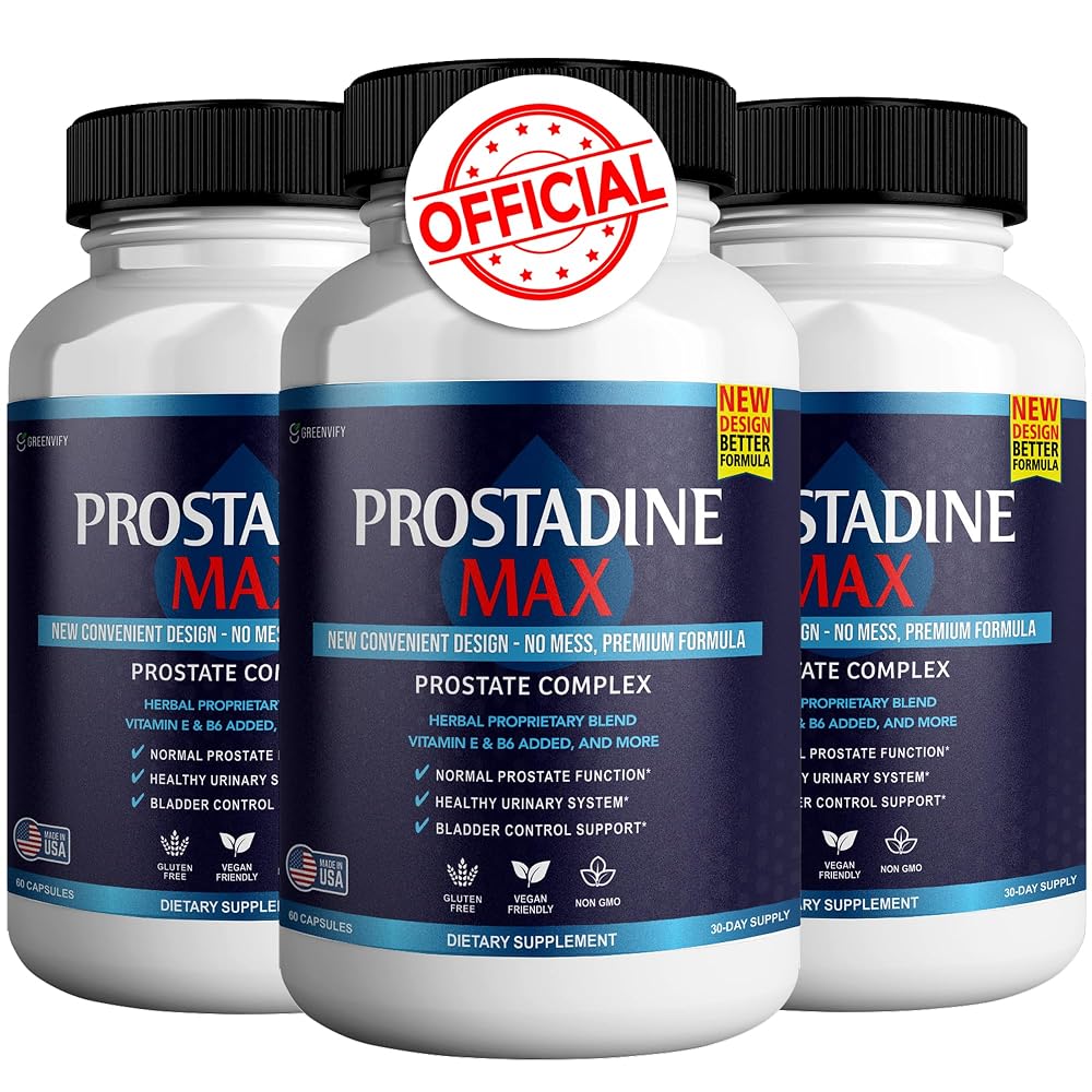 GREENVIFY Prostadine Max Prostate Supplements for Men Capsules