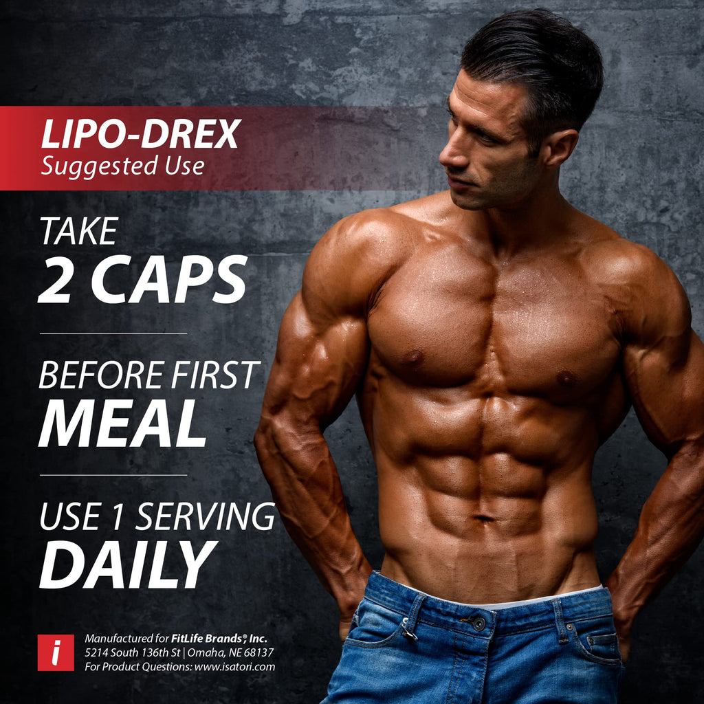 iSatori Lipo-Drex Maximum Strength Fat Loss Thermogenic - 60 Capsules - image 8