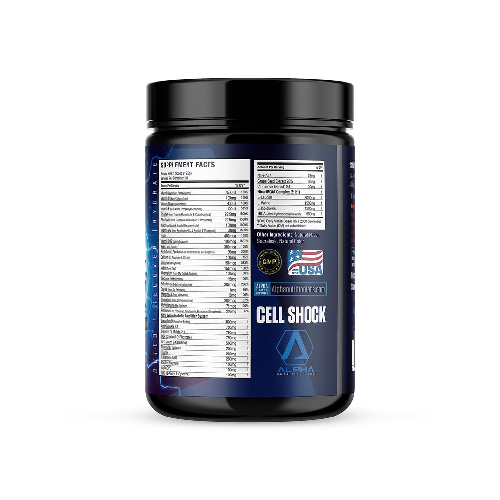 Alpha Nutrition Labs Cell Shock Post/Intra Workout Supplement